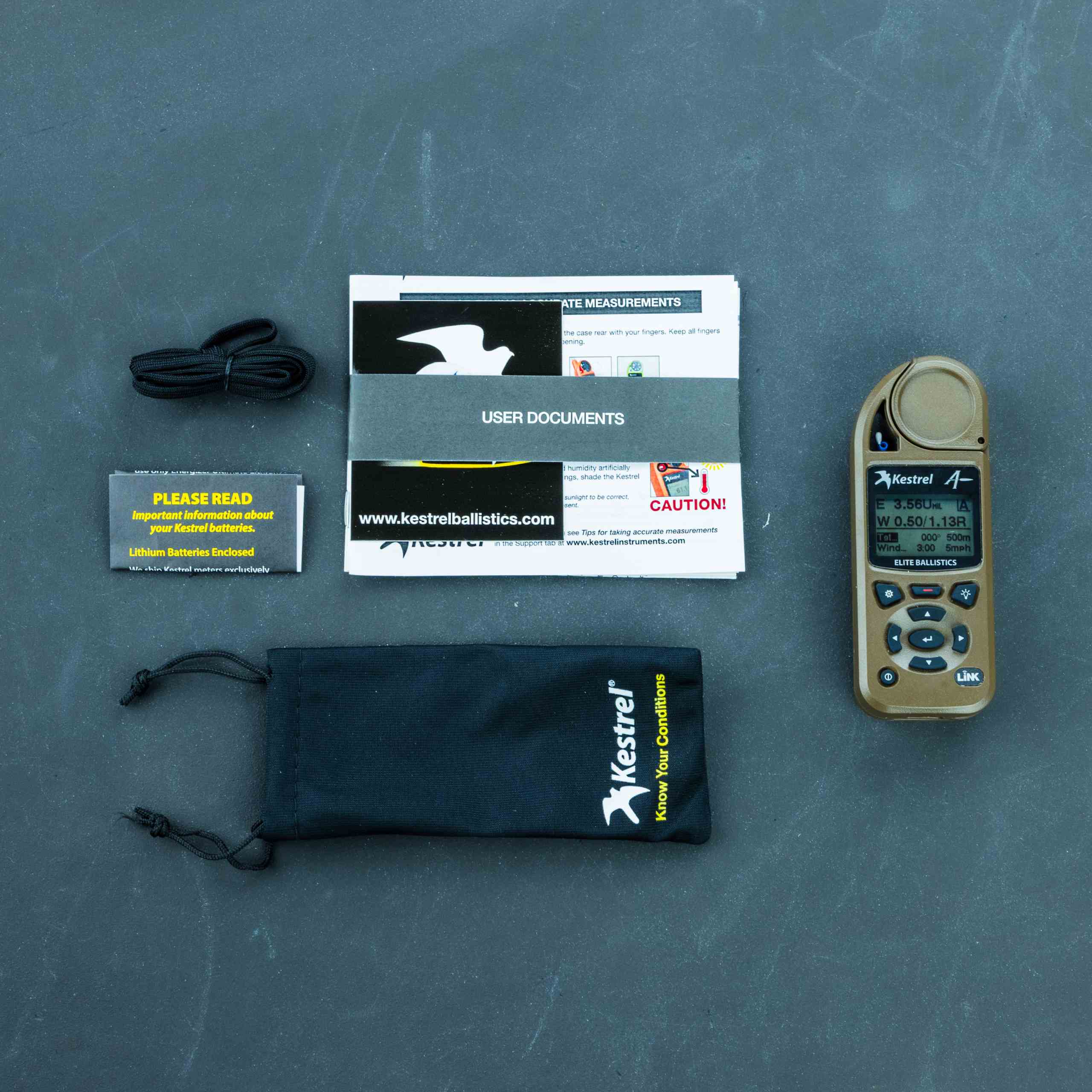 Kestrel 5700 Elite Weather Meter with Applied Ballistics and