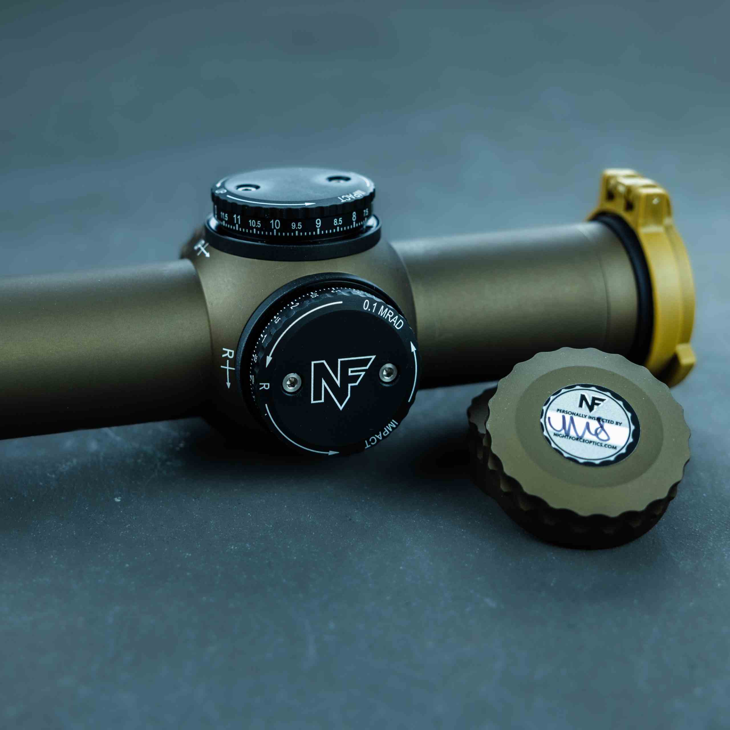ATACR - 1-8x24mm F1 - Green Anodized - Nightforce Optics