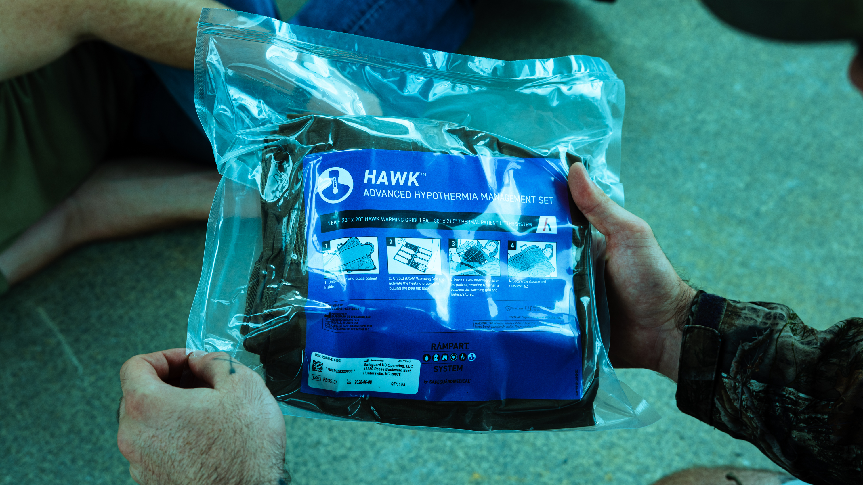 Safeguard Medical HAWK Advanced Hypothermia Management Set