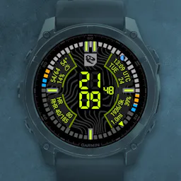 T.REX Quad Garmin Watch Face