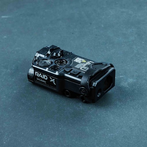 Wilcox RAID Xe Low Power - Crane Junction Box, Red, Black