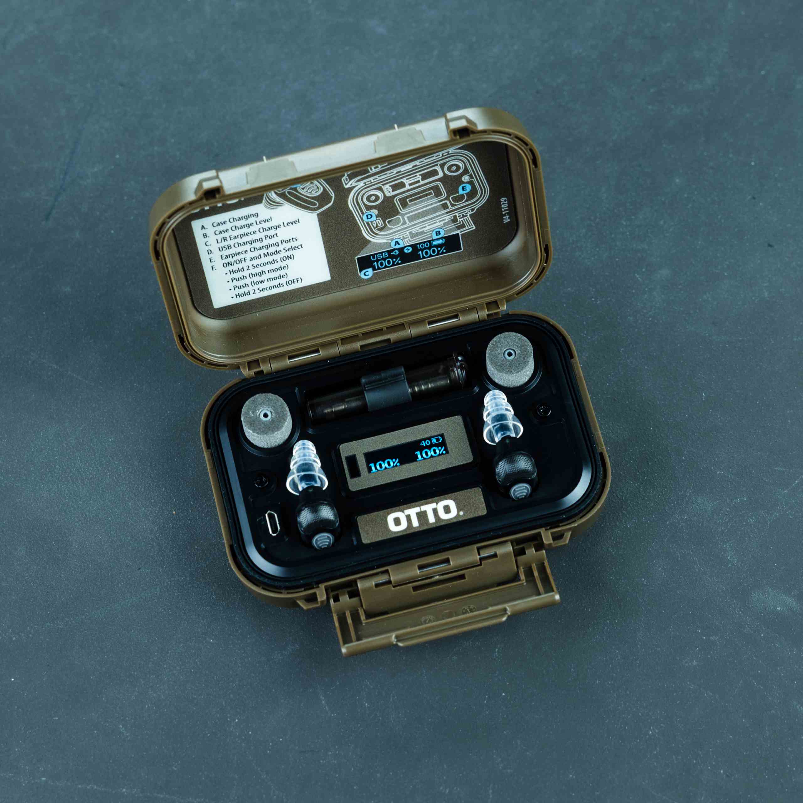 OTTO NoizeBarrier Micro Electronic Earplugs