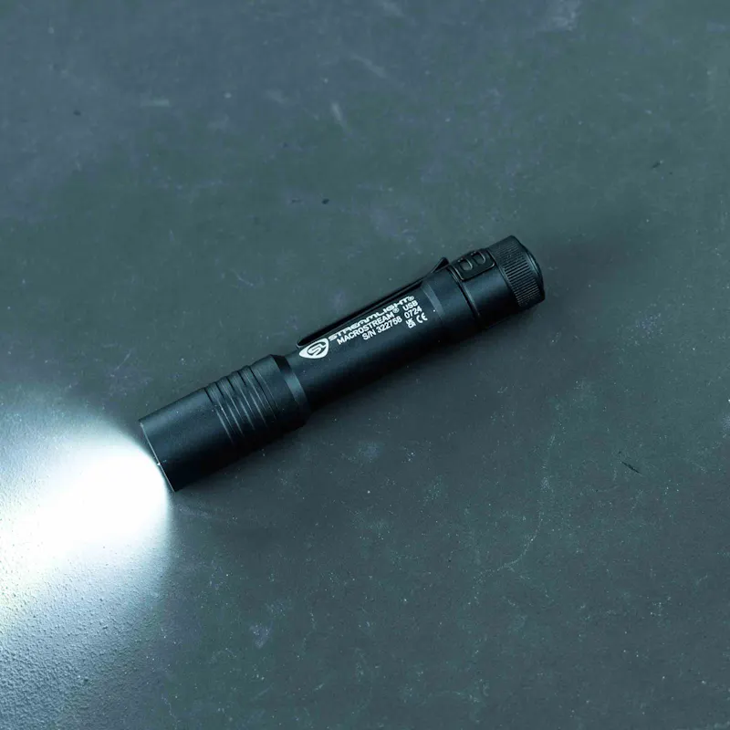 Streamlight MacroStream EDC Flashlight - USB, Black