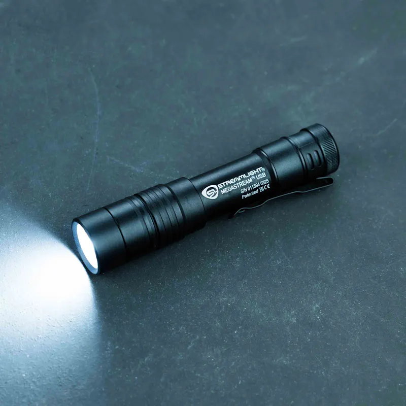 Streamlight MegaStream Flashlight - Black