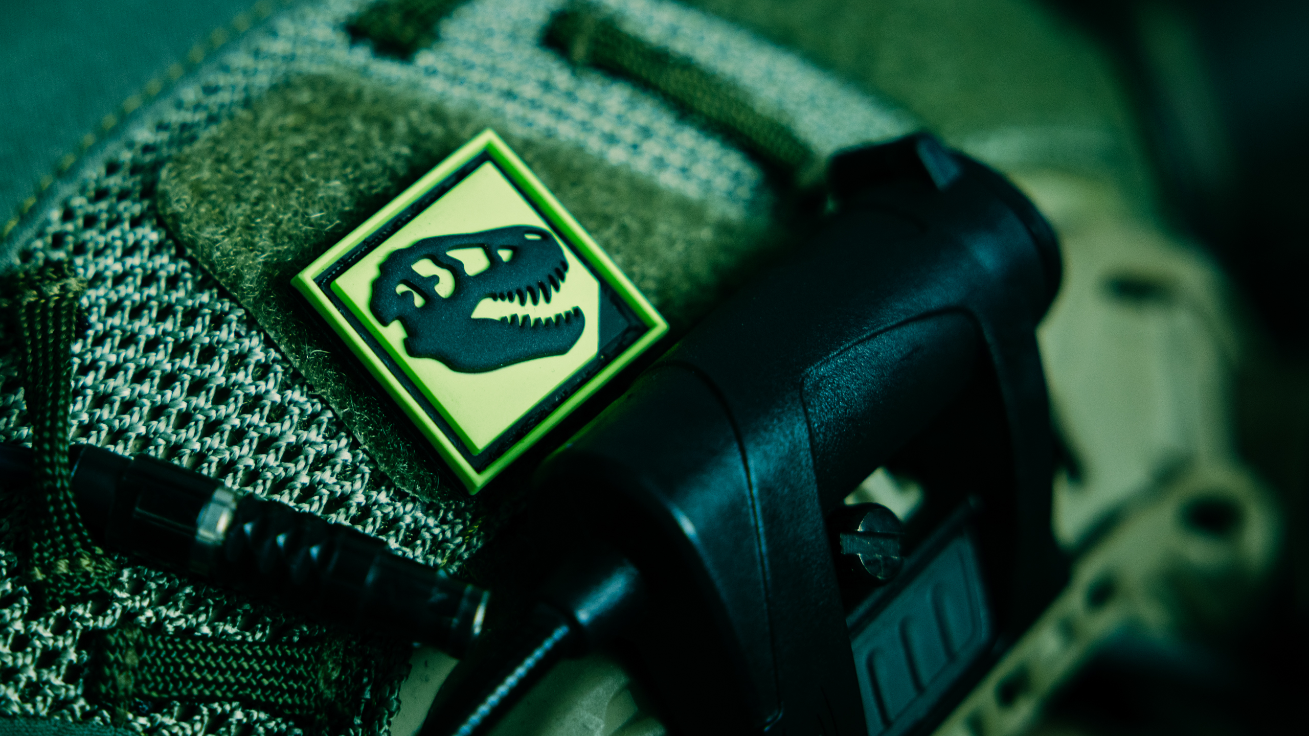 T.REX Square Skull Patch - PVC