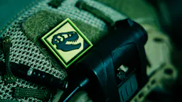 T.REX Square Skull Patch - PVC