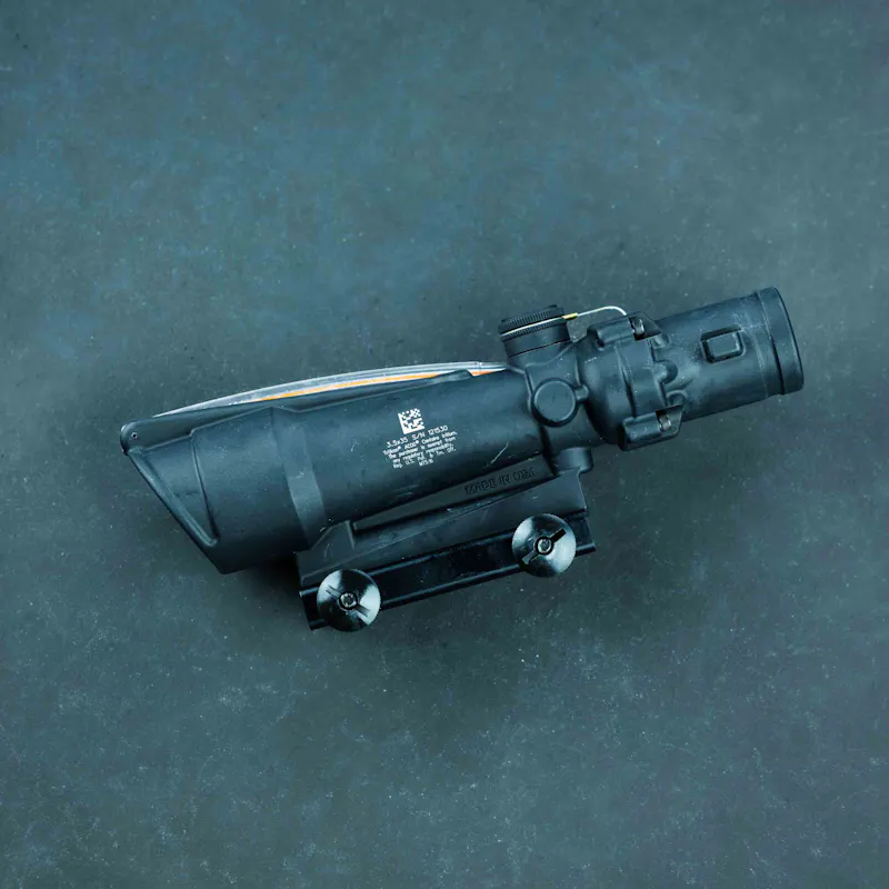Trijicon ACOG 3.5x35 - 5.56mm (.223 Caliber), Horseshoe Dot, Red