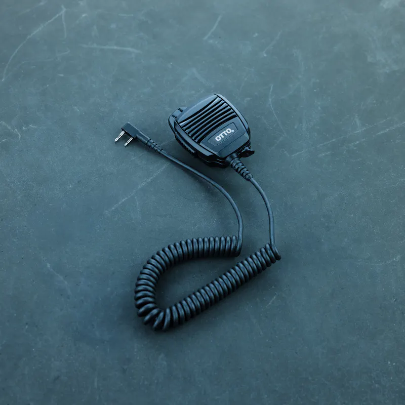 OTTO Revo NC2 Speaker Microphone - Kenwood 2-Pin Connector, 3.5mm