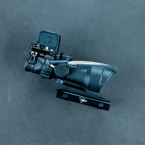 Trijicon ACOG 4x32 and RCR Combo - Chevron, Red