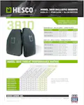 HESCO 3810 Level III+ Plate Set