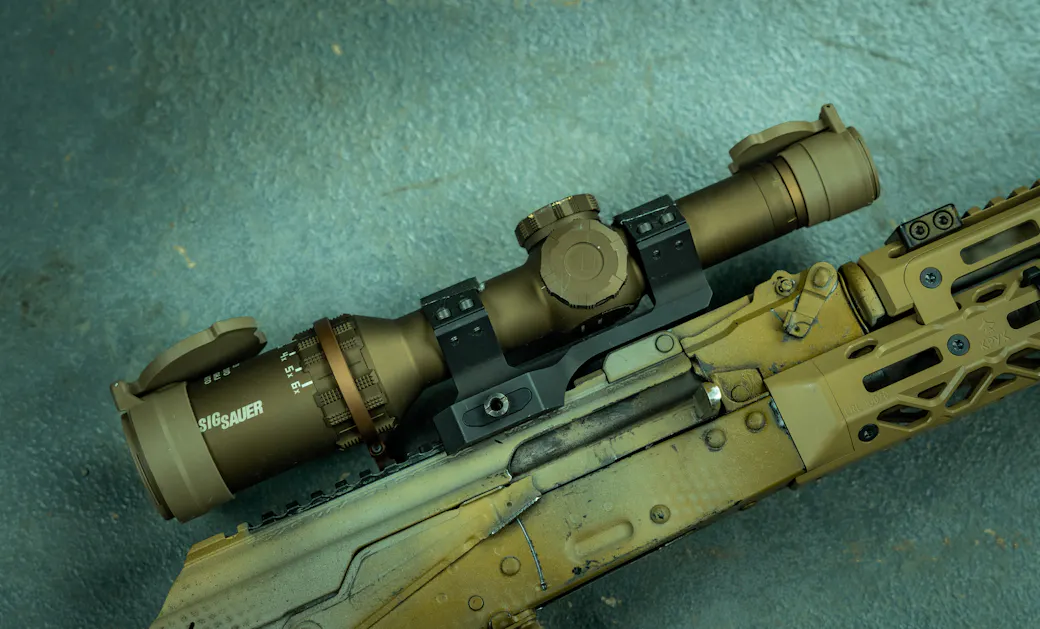 Sig Tango 6T on AK with EOTECH scope mount