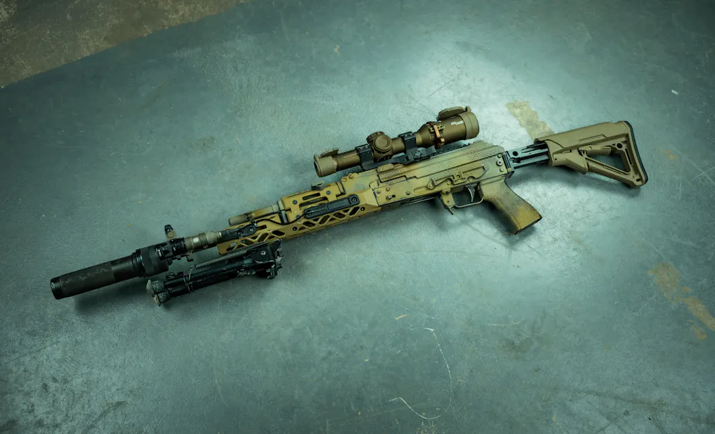 M-LOK Lightbar with M300V and ST07 pressure pad