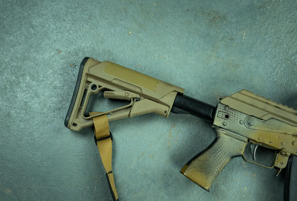 Meridian Defense buffer tube adapter with Magpul CTR