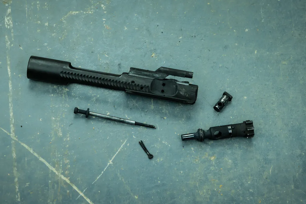 AR-15 bolt carrier gas key inspection