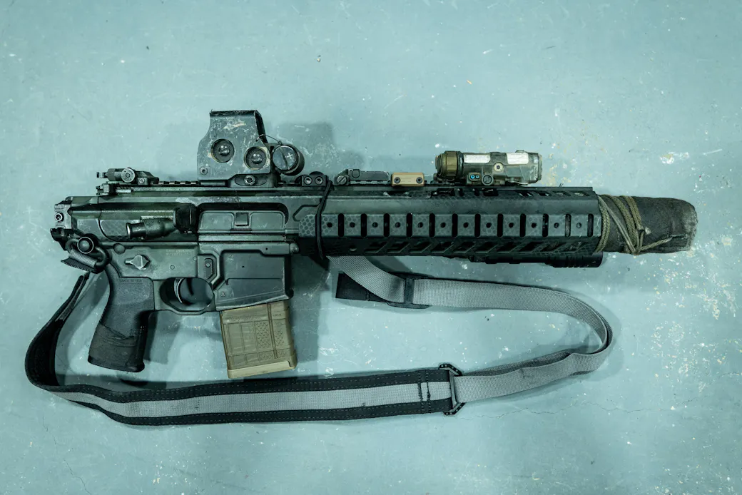 MCX folding stock detail