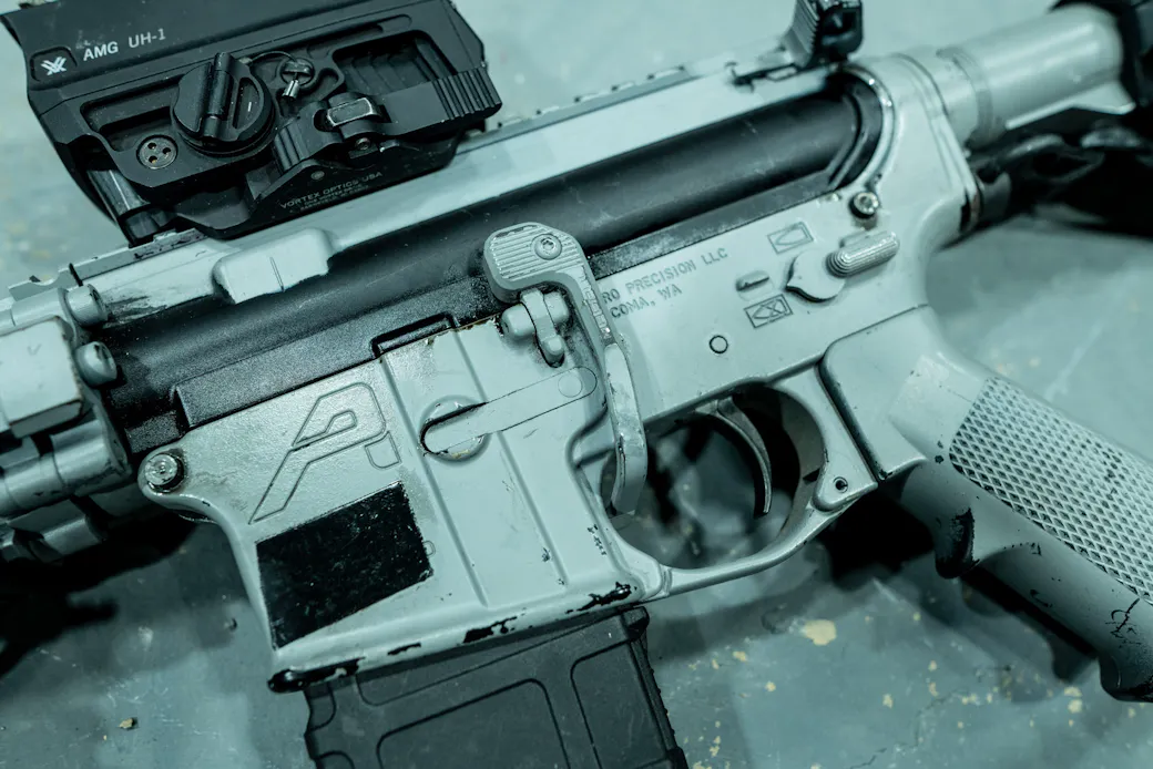 Magpul BAD lever detail