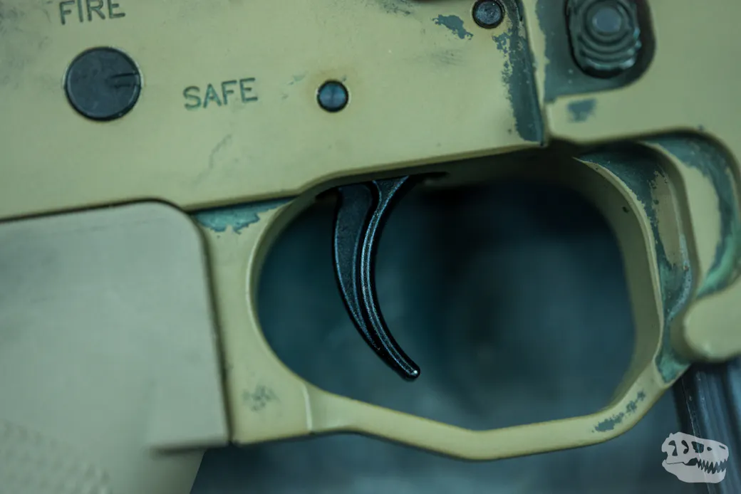 Lower controls detail