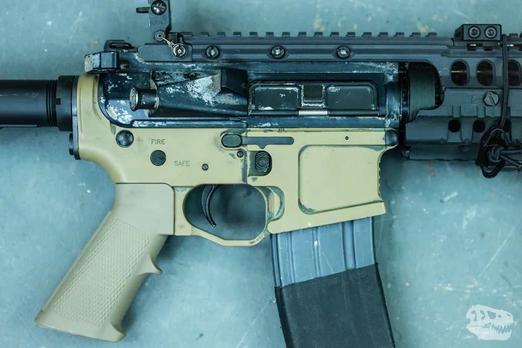 ARMS S.I.R top riser and M203 mount