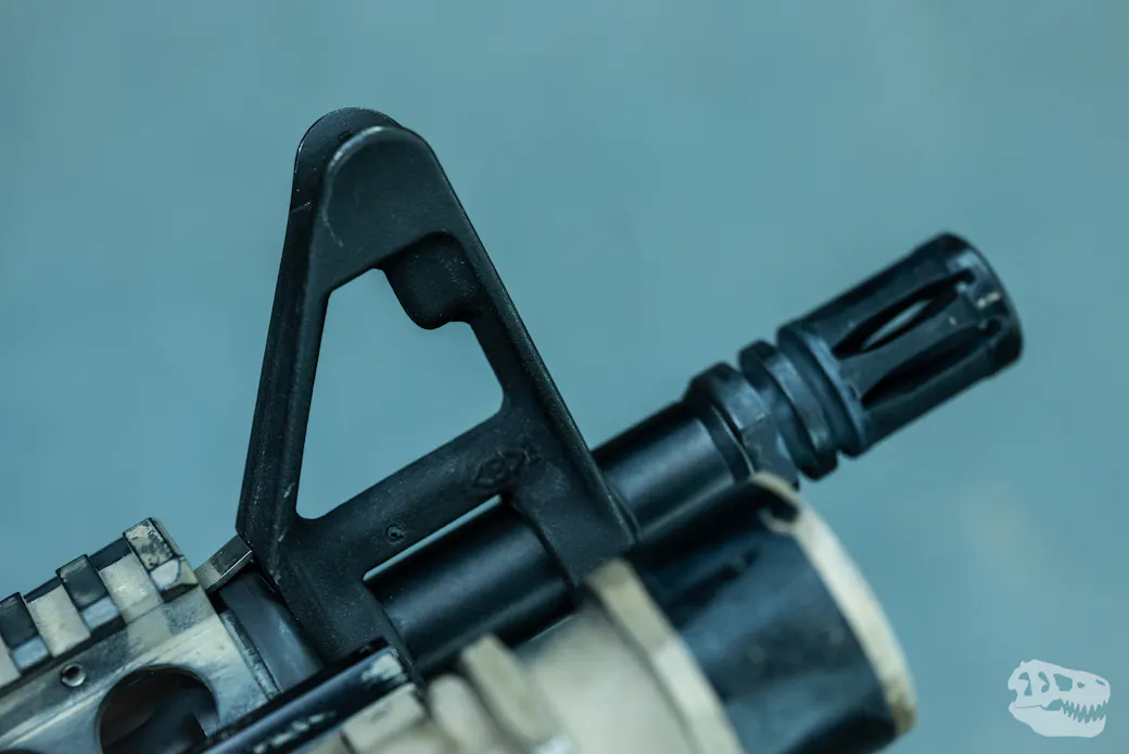 A2 muzzle device detail