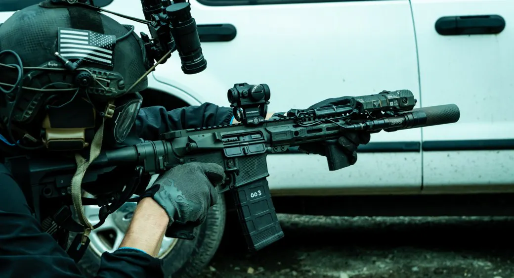Aimpoint T-2 with night vision