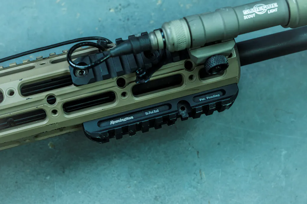Handguard attachment system detail