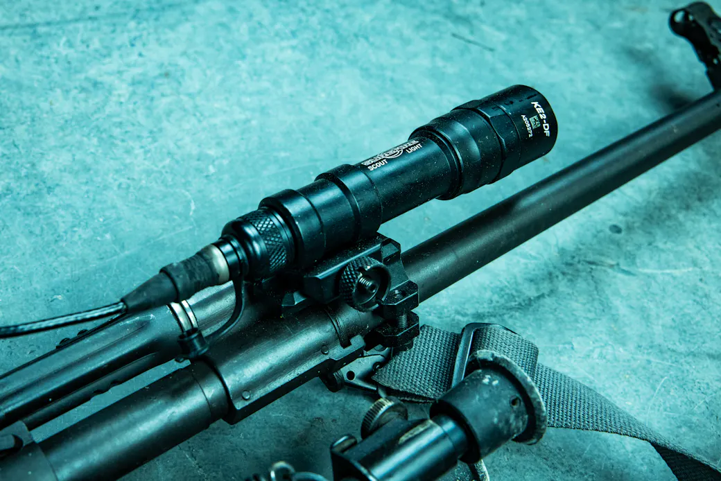 SureFire M600DF on Fab Defense BSR-1 rail