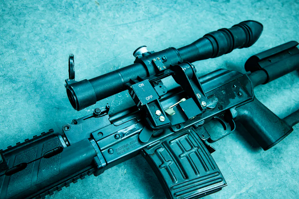 POSP 4x24 scope on M91SR