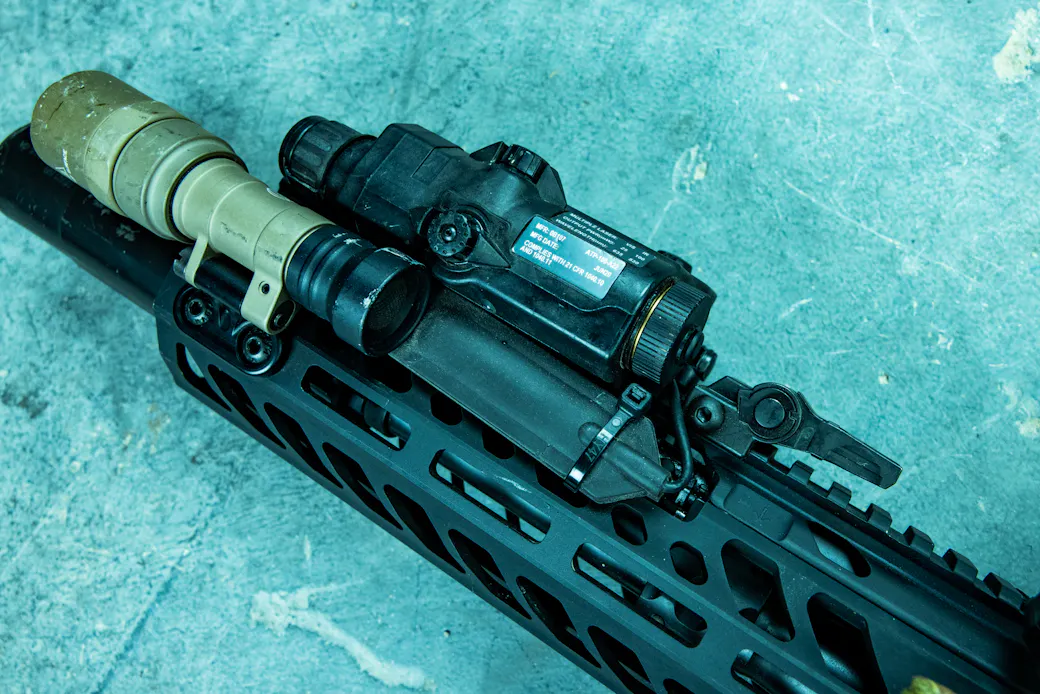LA-5 laser and SureFire PRO light setup